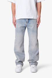 Baggy Denim - Light Sand Washed Blue