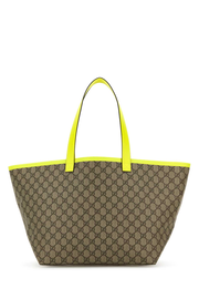 Gucci Women Gg Supreme Fabric Medium Gucci Totissima Shopping Bag