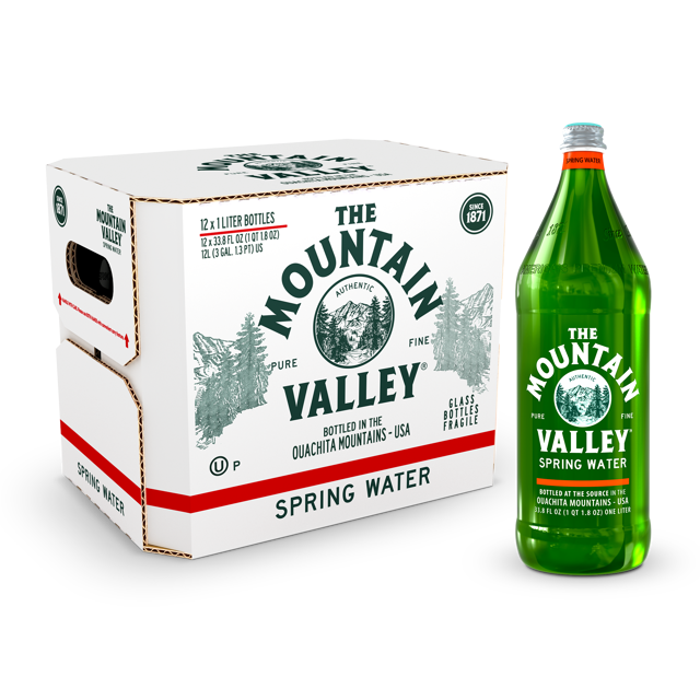 The Mountain Valley Water Bottled Spring Water