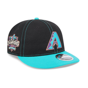 New Era 9Fifty Retro Crown Arizona Diamondbacks 20th Anniversary Champions Patch A Snapback Hat - Black, Teal