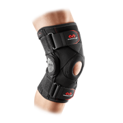 Knee Brace with Polycentric Hinges & Cross Straps