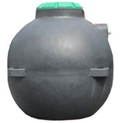 300 Gallon Plastic Underground Septic Pump Tank Not Plumbed