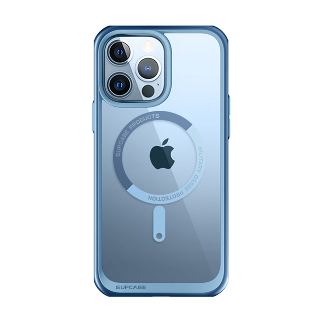 iPhone 13 Pro 6.1 inch Unicorn Beetle MAG Slim Clear MagSafe Case-Blue