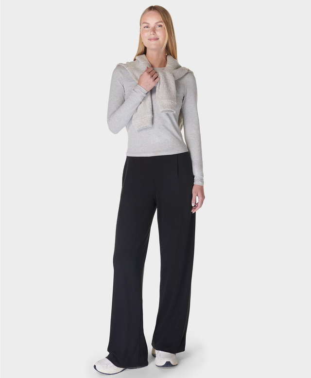 At Ease Wide Leg Trouser