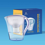 AquaBliss 10-Cup Water Filter Pitcher - White (FWP1)