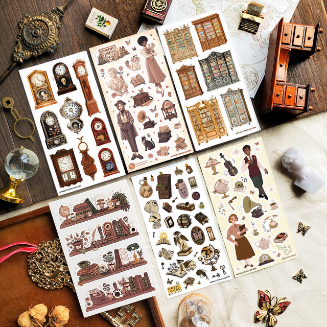 April 2025 Vintage Pack: Light Academia/Dark Academia