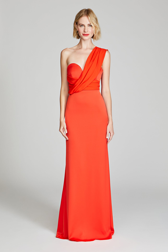 Roselle Crepe Gown
