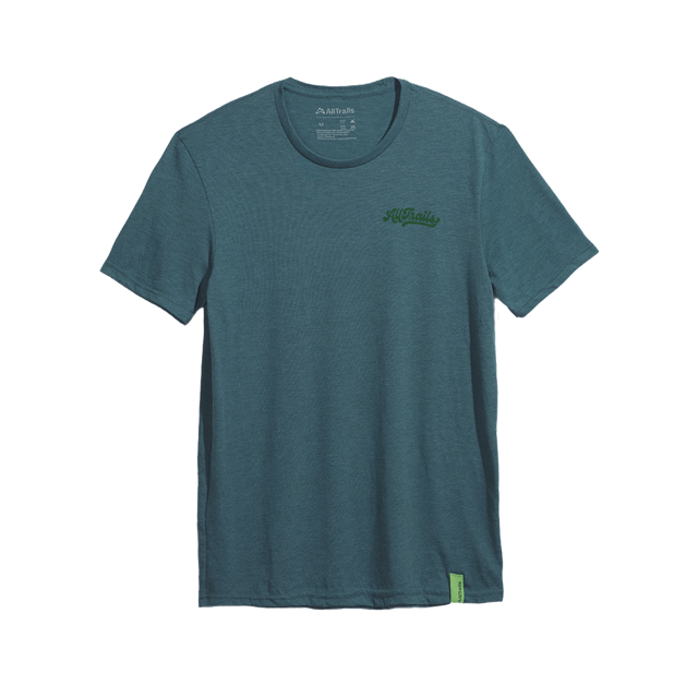 Camp AllTrails Classic Tee - Deep Sea Green