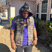 Omega Camo Hooded Vest