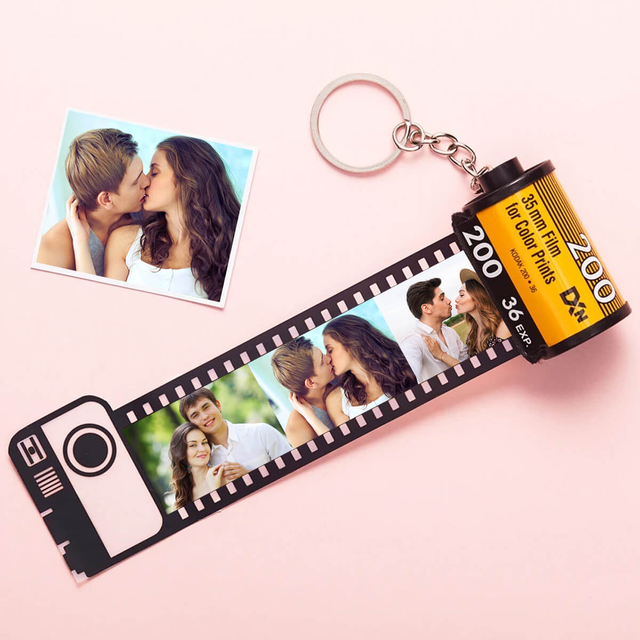 Anniversary Gift Custom Keychain Custom Photo Keychain Gift for Girlfriend