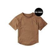 Oversized Bamboo Tee - Chestnut