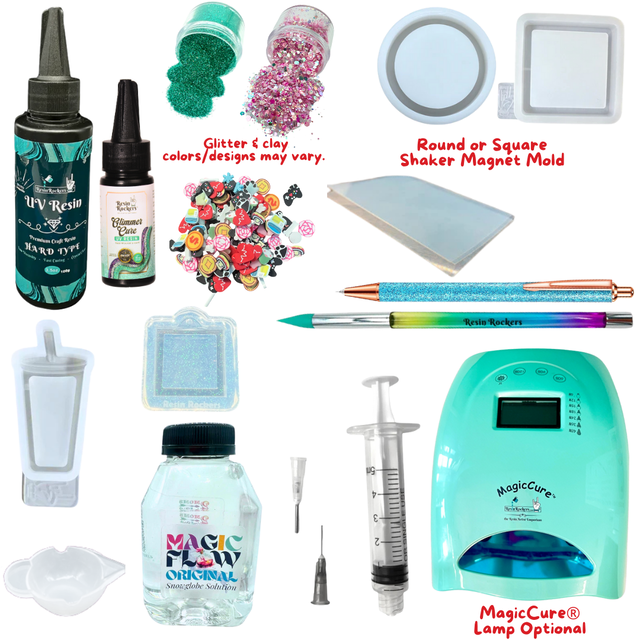 UV Resin Shaker Class Kit - FREE VIRTUAL CLASS ON 5/29/2025