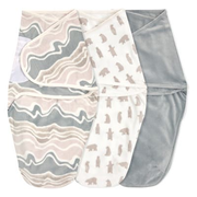 essentials velboa wrap swaddle 3 pack little woods