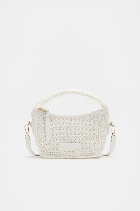 Woven Mini Cross Body Bag