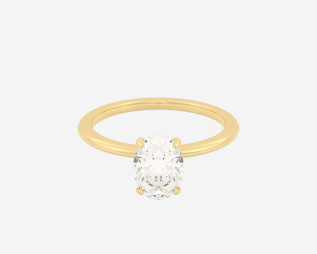 The Domed Solitaire — Oval