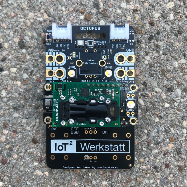 OCTOPUS CO2 Detector Badge