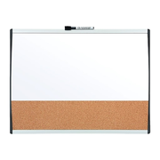 Staples Cork & Dry Erase Combination Board, 17"H x 23"W (ST52489)