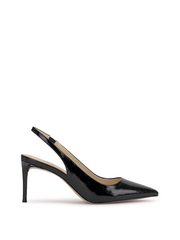 Souli Sling Back Heel in Black Patent