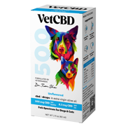500 mg Tincture for Dogs and Cats - VetCBD Hemp