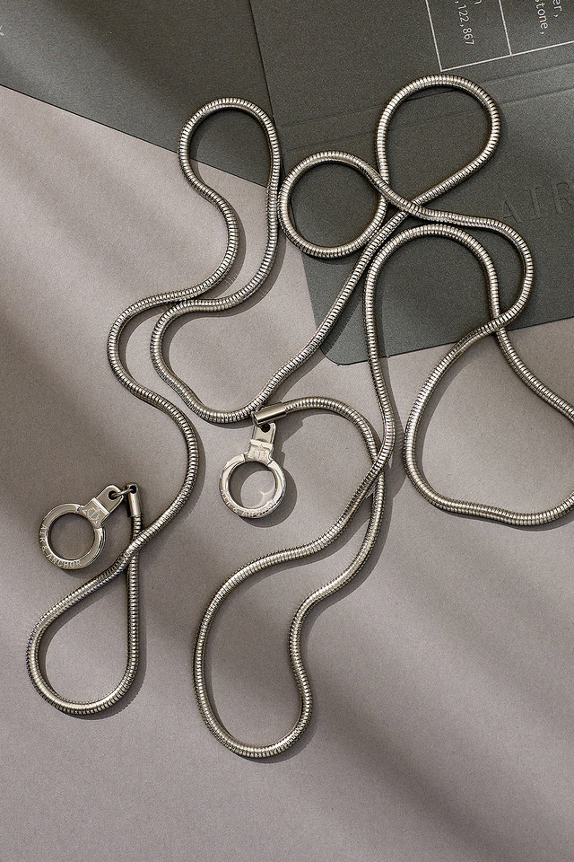 What Goes Around Comes Around Necklace w/ Double Cuff Keepers