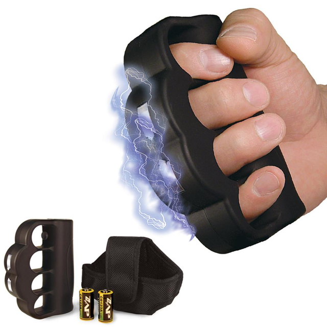 ZAP™ Blast Knuckles Stun Gun Black w/ Holster 950K