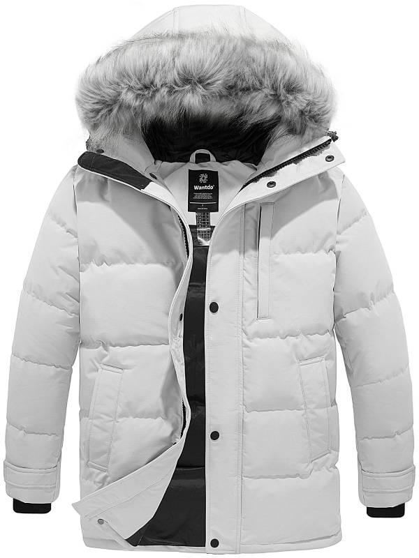 Men's Winter Jacket Warm Puffer Jacket