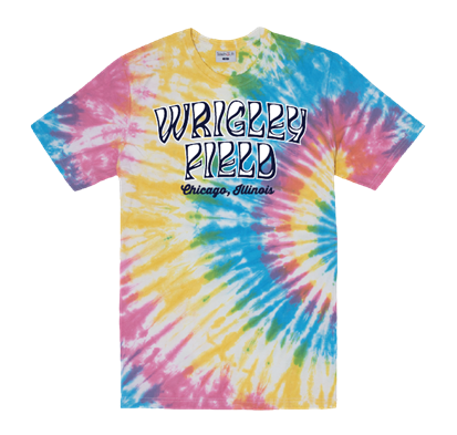 WRIGLEY FIELD TIE DYE TEE