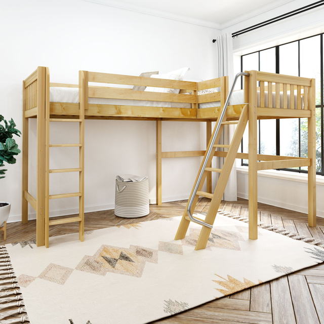 High Corner Loft Bed