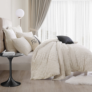 KARL LAGERFELD PARIS Heavenly Faux Fur Comforter Set