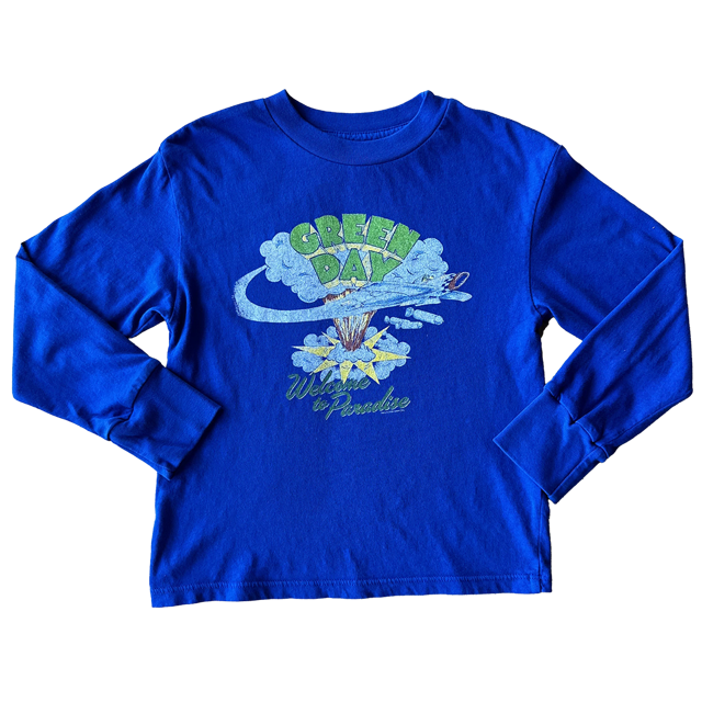 Green Day Long Sleeve Tee - Blue