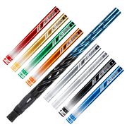 LAZR Elite Orbit Barrel Kit - 15" Black/Blue Fade - Colored Inserts - Cocker Threads