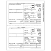 TFP 1099-R Payer Copy D and/or State, City or Local - Pack of 100