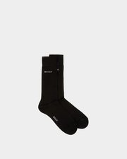Socks In Black Cotton