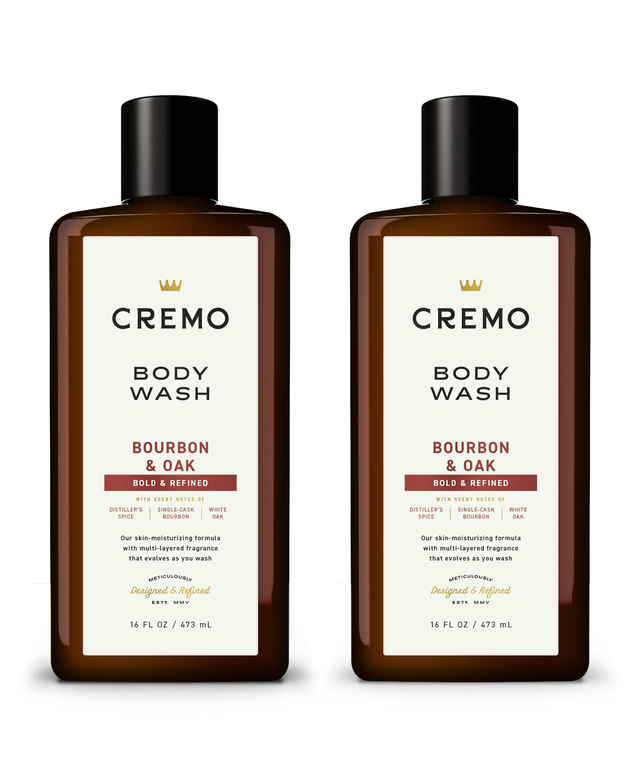 Bourbon & Oak Body Wash - 2 Pack