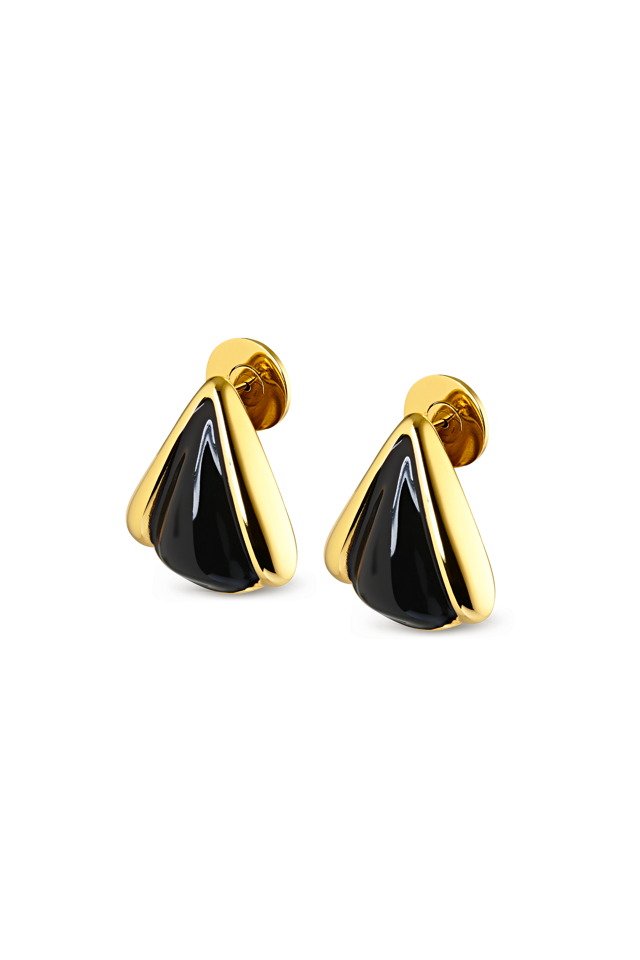 Aston Earrings | Gold
