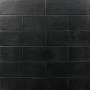 Ivy Hill Tile Piston Camp Black Rock 4 in. x 12 in. 7mm Matte Ceramic Subway Wall Tile (34-piece, 10.97 sq. ft. per box)