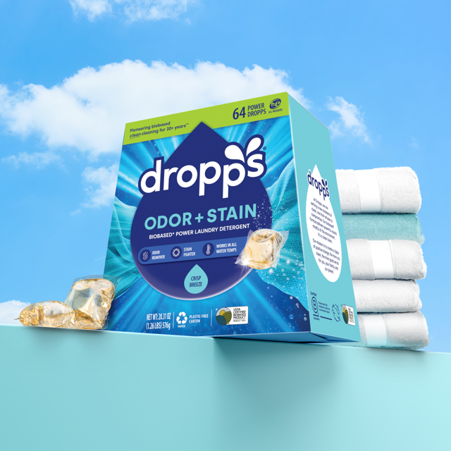 Stain & Odor Laundry Detergent Pods, Clean & Crisp