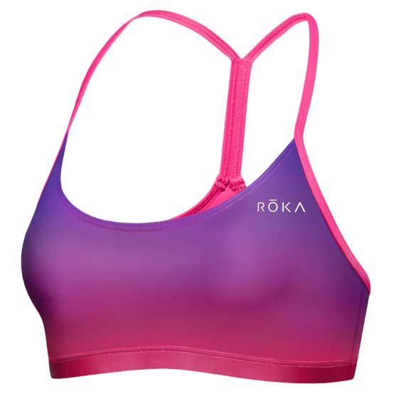 ROKA WOMENS LCB TWO-PIECE SWIM SUIT TOP