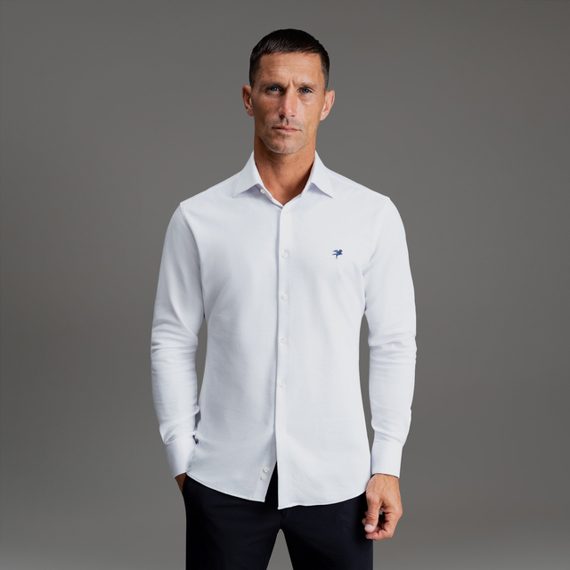 Stretch Oxford Spread Shirt