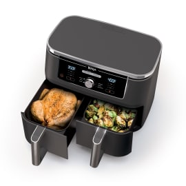 Ninja® Foodi® 6-in-1 10-qt. XL 2-Basket Air Fryer with DualZone™ Technology Air Fryers - Ninja
