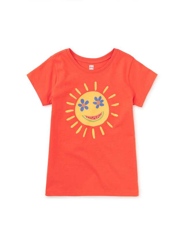 Smiley Sun Graphic Tee
