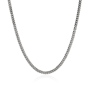 Curb Chain Necklace, Sterling Silver, 3.9MM|NM98812