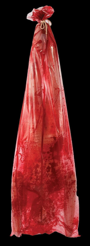 "Bloody Body Bag" Halloween Prop - 72 inch