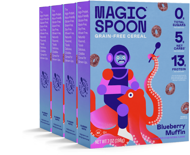 Blueberry Muffin - 1 case (4 boxes)