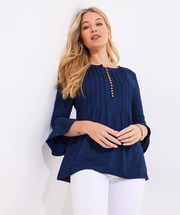 Beautiful Button Longline Jersey Top