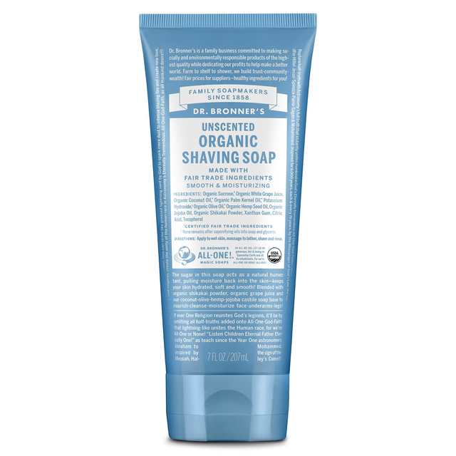 Unscented - Organic Shaving Soaps