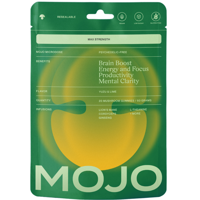 Max Strength Brain Boost Gummies - Yuzu & Lime