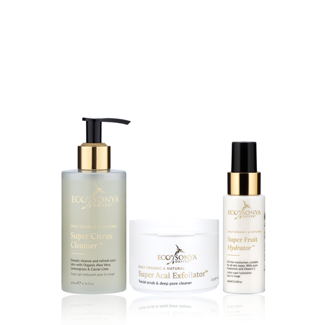 3 Step Skincare System With Acai Exfoliator