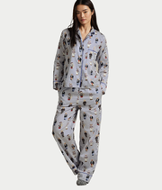Heritage Polo Bear Woven Pajama Set
