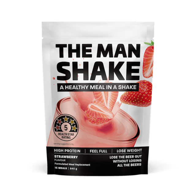 The Man Shake Strawberry